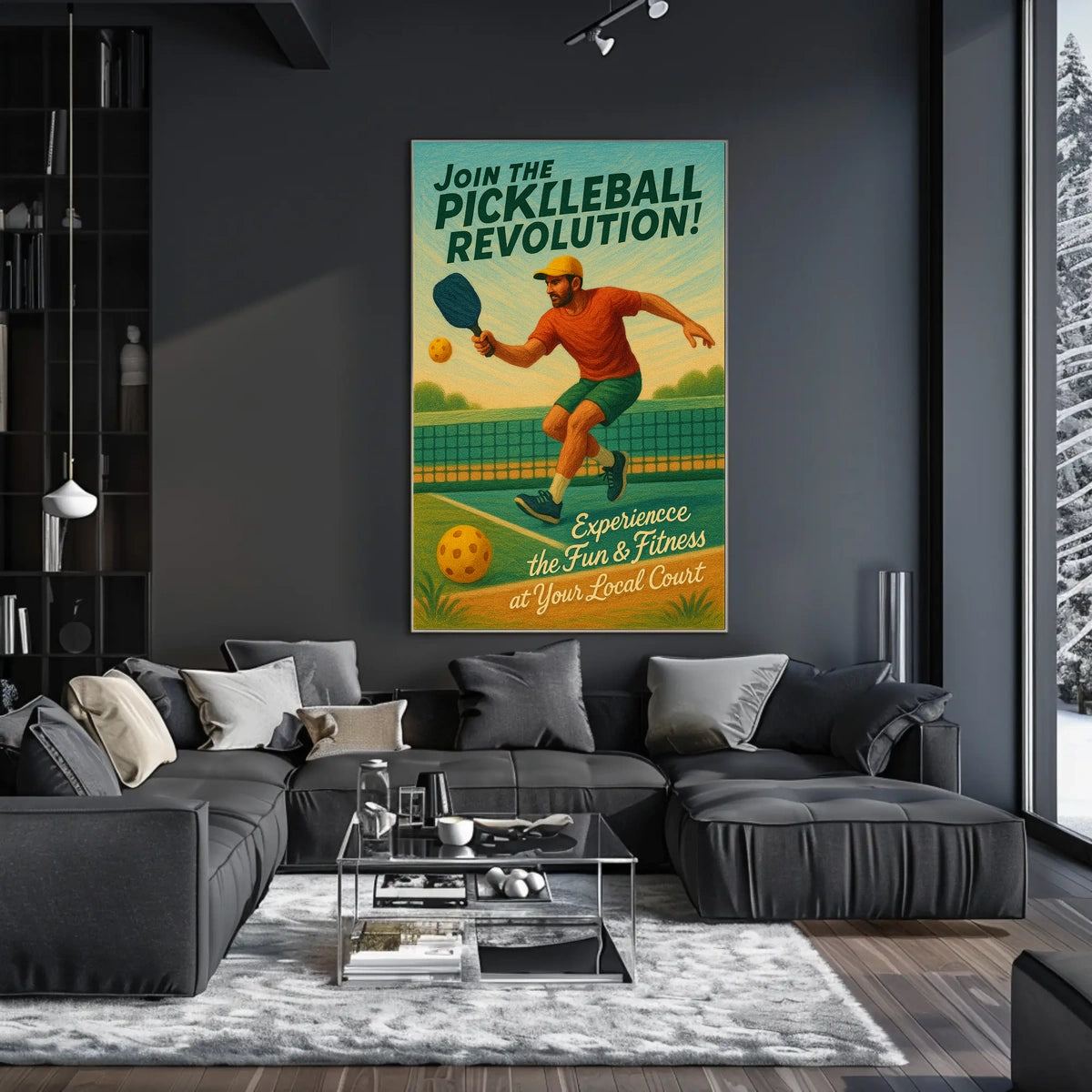 Join the Pickleball Revolution Poster