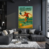 Join the Pickleball Revolution Poster