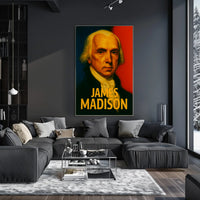 James Madison Heritage Decor Enthusiast Poster