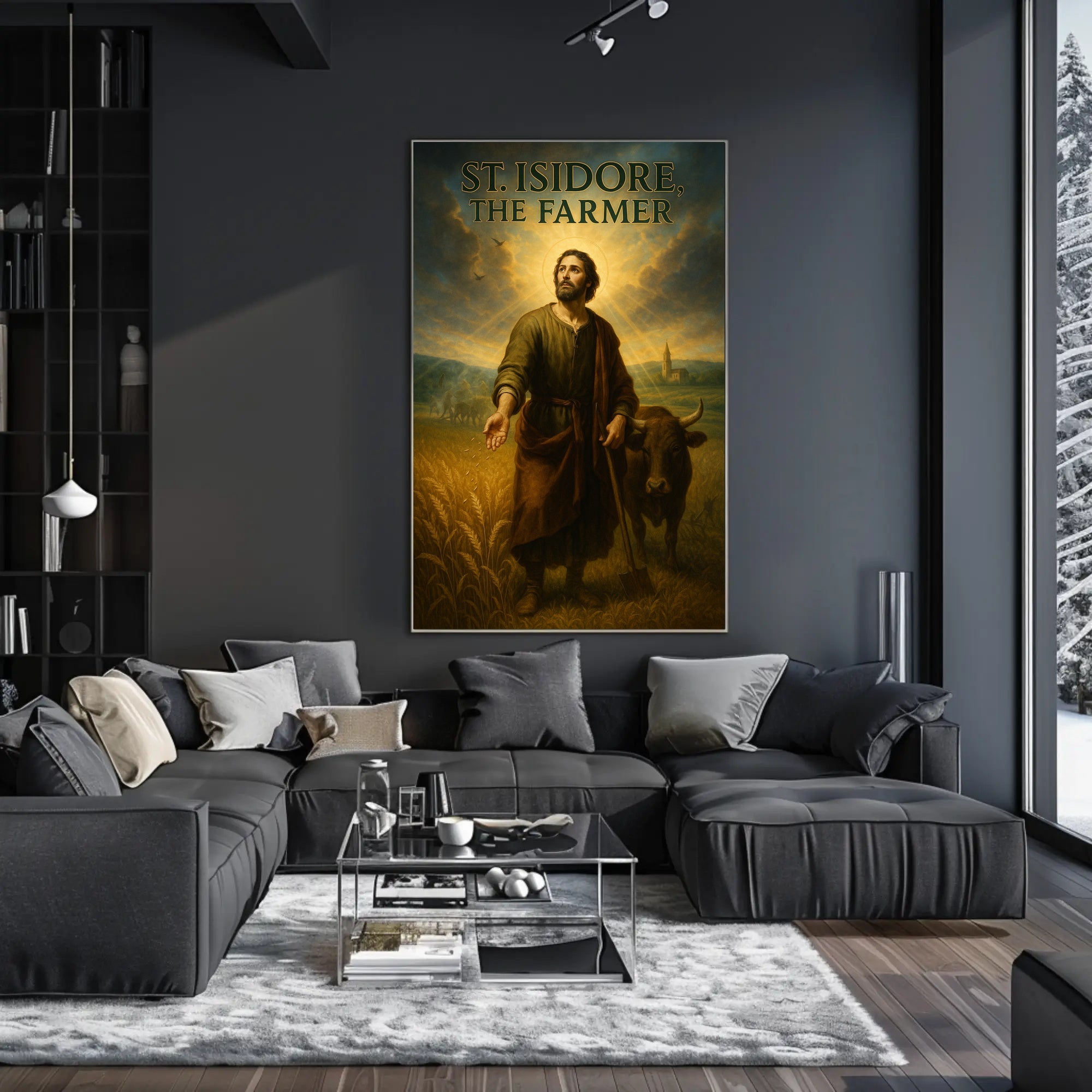 St. Isidore, the Farmer Poster PosterGoat