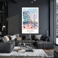 Vibrant Reykjavik Poster PosterGoat