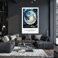 William Morris Cotton Prints Exhibition Poster