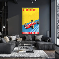 Großer Preis der Spielbank Wiesbaden 1967 Poster