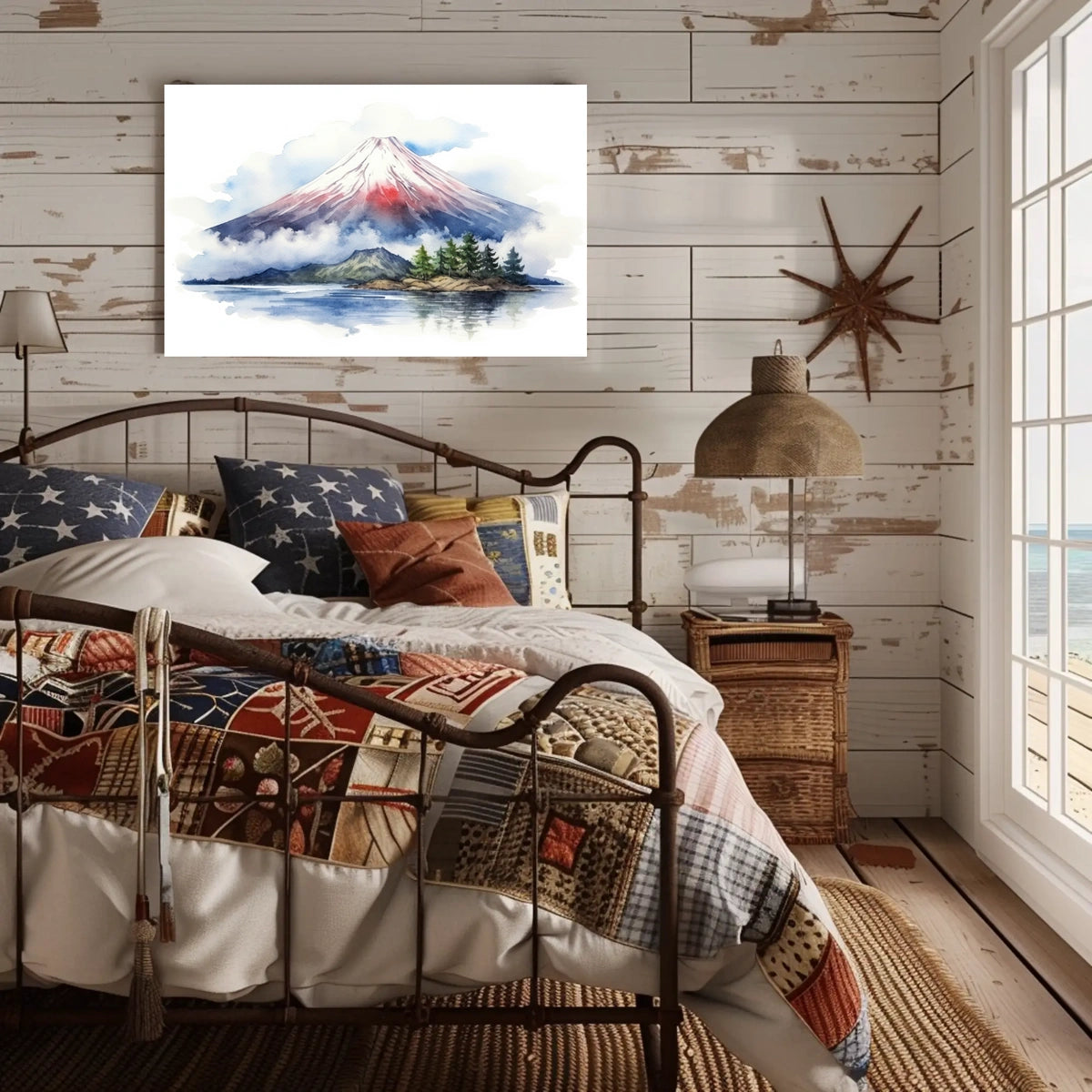 Majestic Mountain Landscape Poster