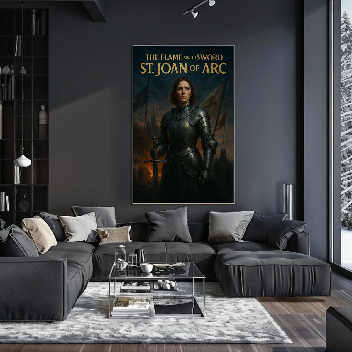 The Flame and the Sword St. Joan of Arc Poster