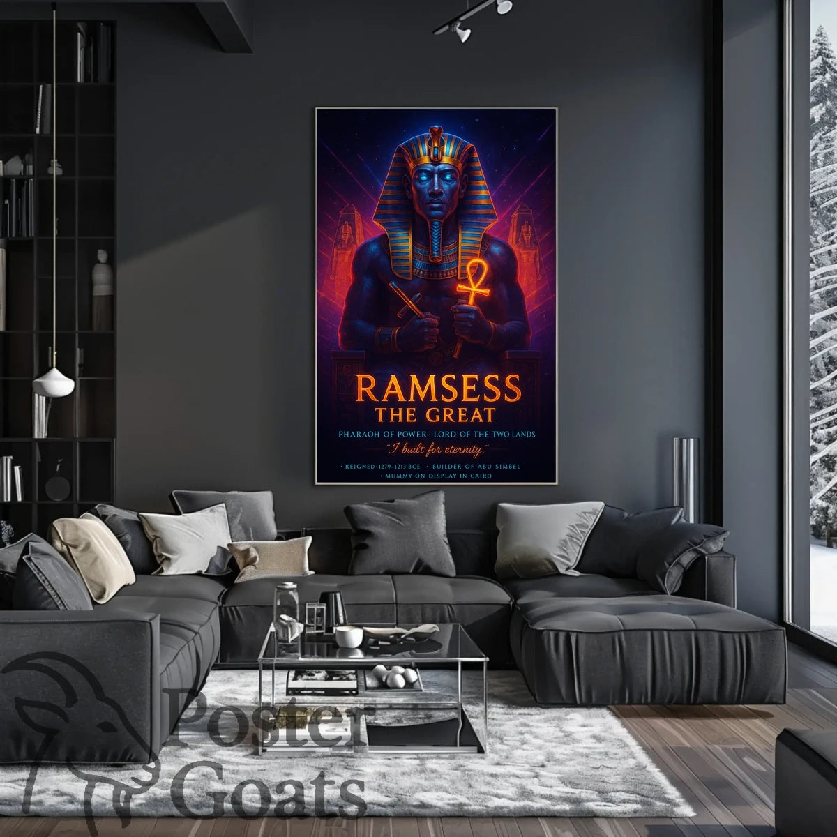 Ramses II Majesty Cultural or Heritage Poster