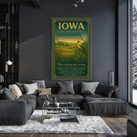 Iowa Heartland of America Poster
