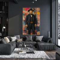 Historical Military Abstract Art Poster - Historical or Presidential Poster