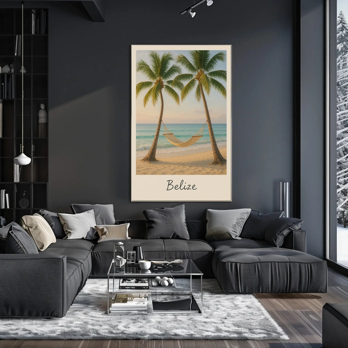 Belize Beach Getaway Poster