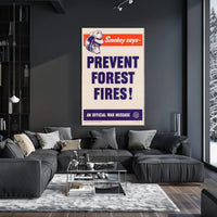 Prevent Forest Fires Poster PosterGoat