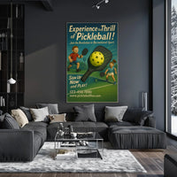 Experience the Thrill of Pickleball Poster