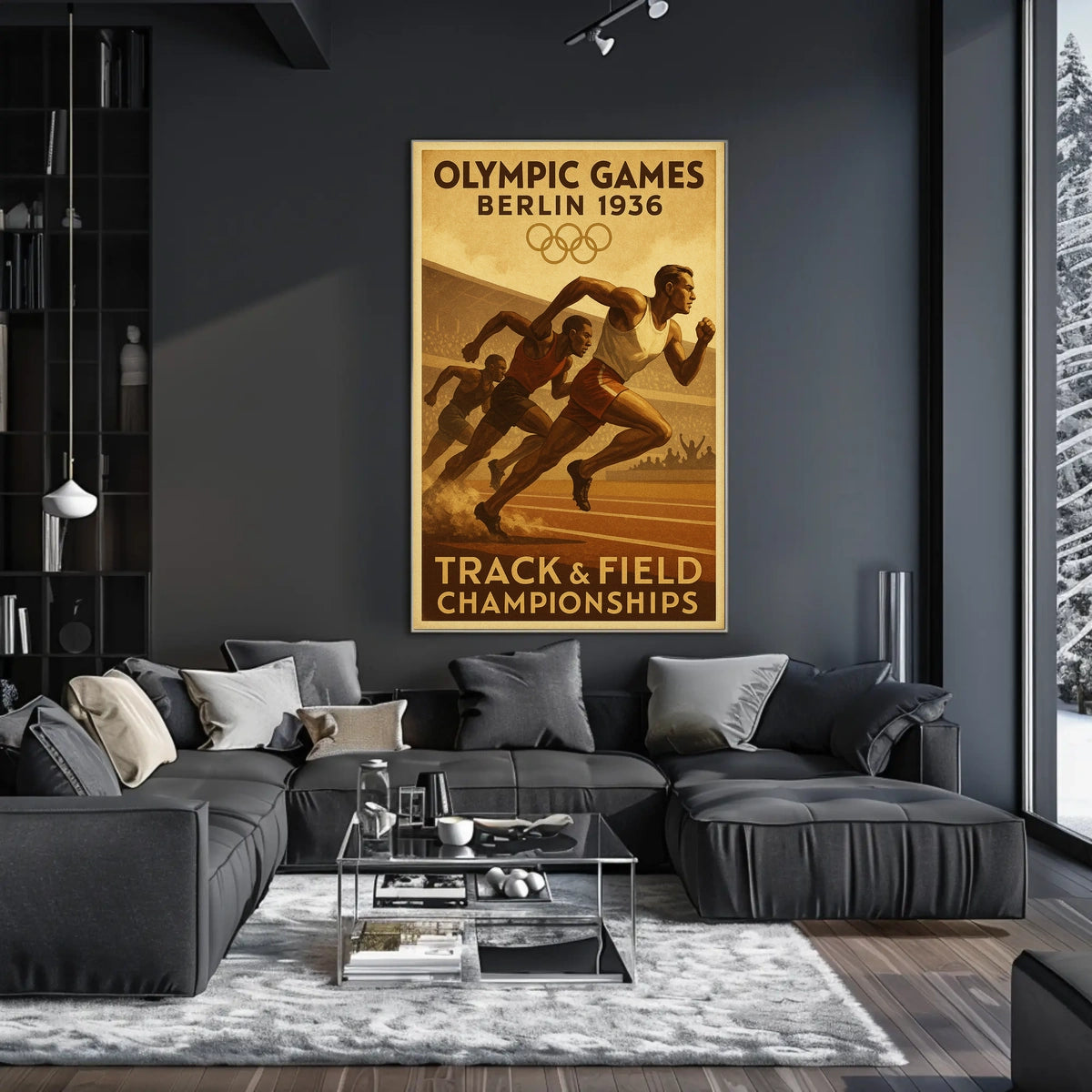 Berlin 1936 Olympic Games Poster