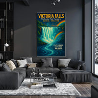 Victoria Falls The Smoke That Thunders Poster