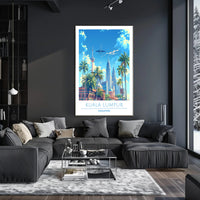 Kuala Lumpur Skyline Poster