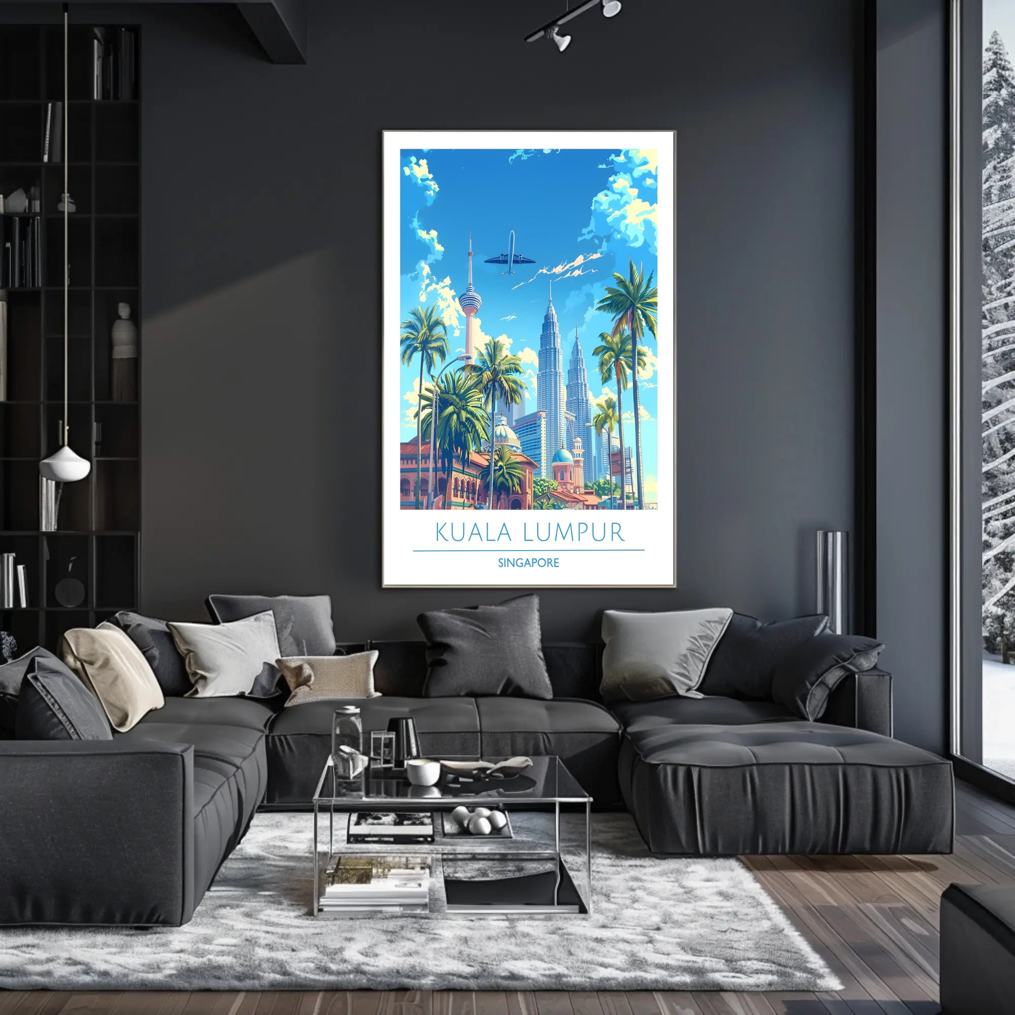 Kuala Lumpur Skyline Poster