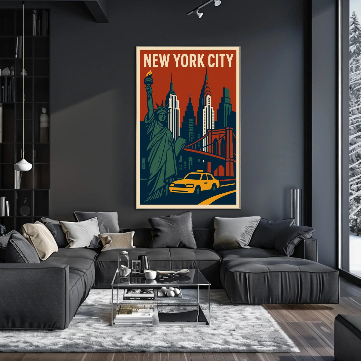 Iconic New York City Poster