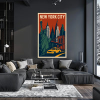Iconic New York City Poster