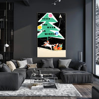 Visit the USSR in Winter Travel Poster PosterGoat