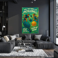 Pickleball Tournament Join the Action Poster