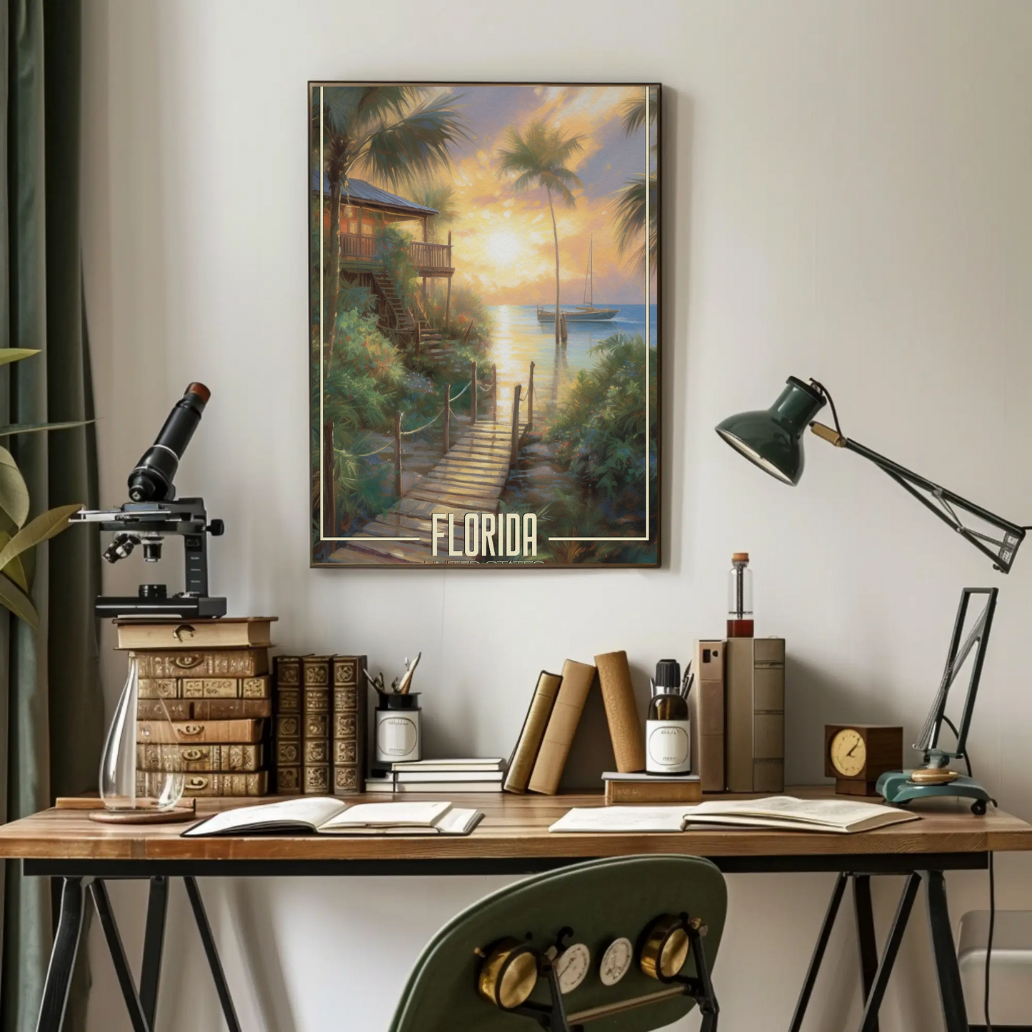 Florida Vintage Poster