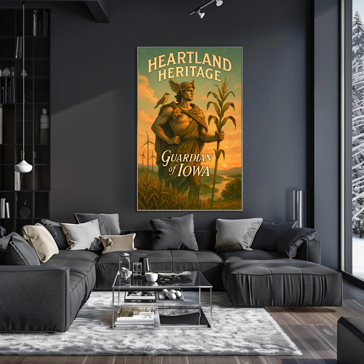 Heartland Heritage Guardian of Iowa Poster