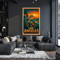 Los Angeles Dreamscape Poster