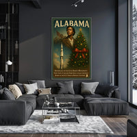 Alabama A Historical And Cultural Poster