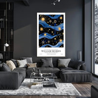 William Morris Cotton Prints Exhibition Poster