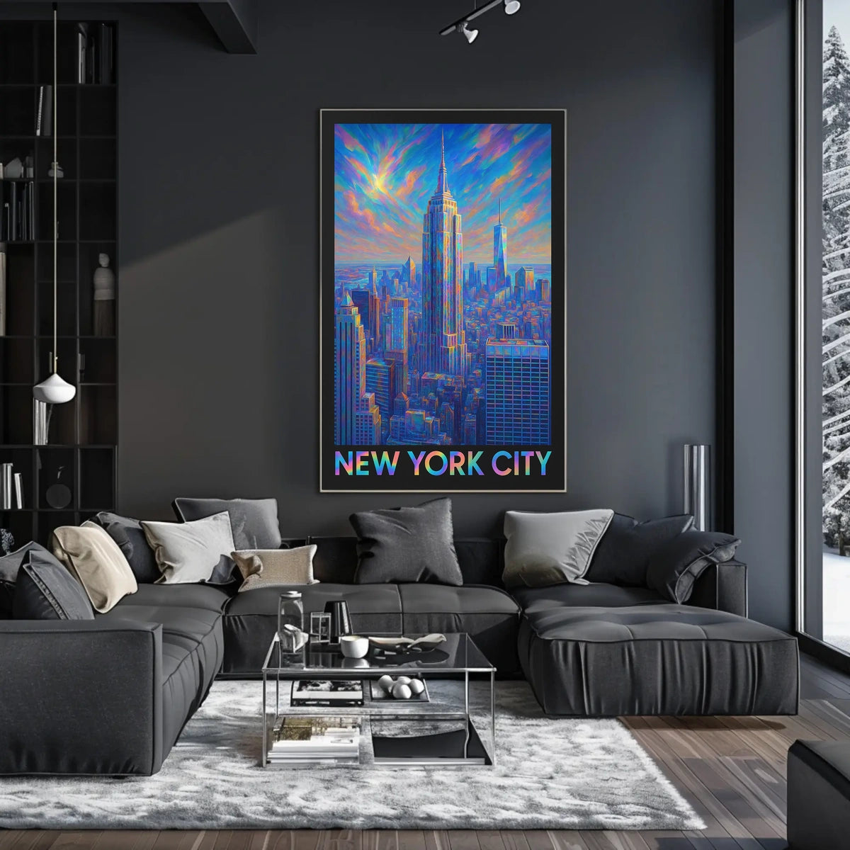 New York City Skyline Poster