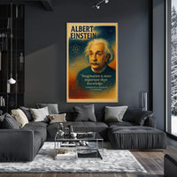 Albert Einstein Theoretical Physicist Visionary Poster