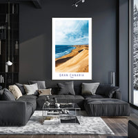 Gran Canaria Scenic View Poster PosterGoat