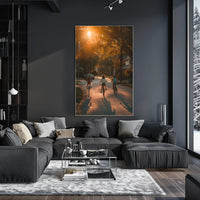 Vibrant Nature Adventure Landscape Poster