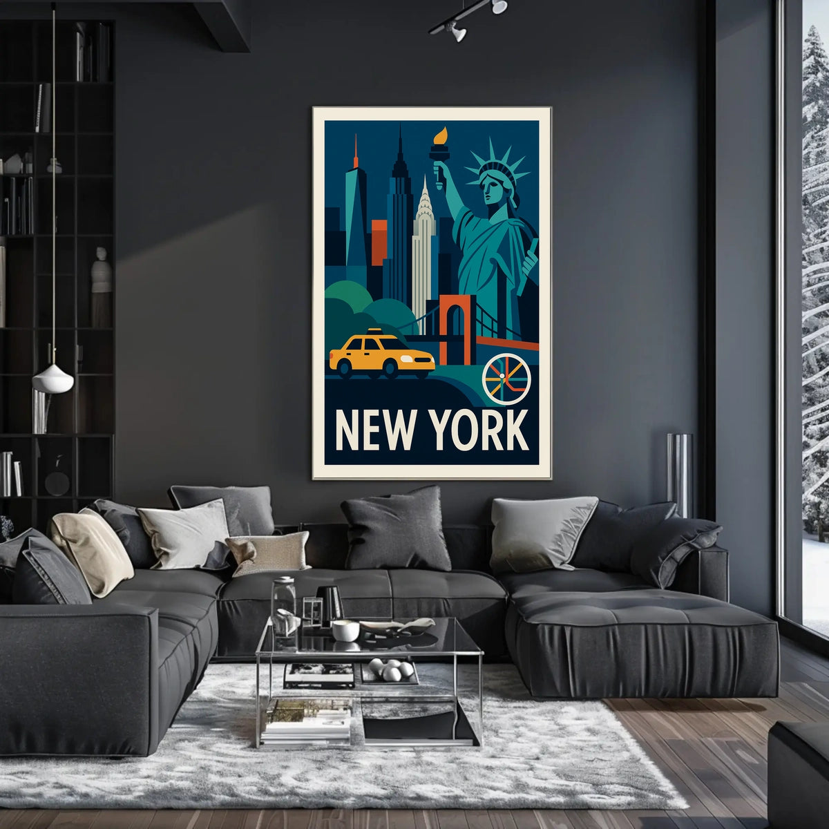 Iconic New York City Poster