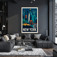 Iconic New York City Poster