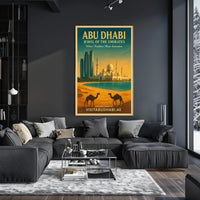 Abu Dhabi's Jewel Tradition Meets Innovation Travel Poster