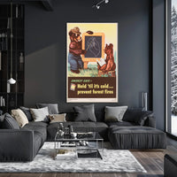 Smokey Bear's Fire Safety Reminder Poster PosterGoat