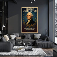 George Washington 1st President Poster PosterGoat