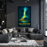 Yellowstone A Phenomenon of Light Poster