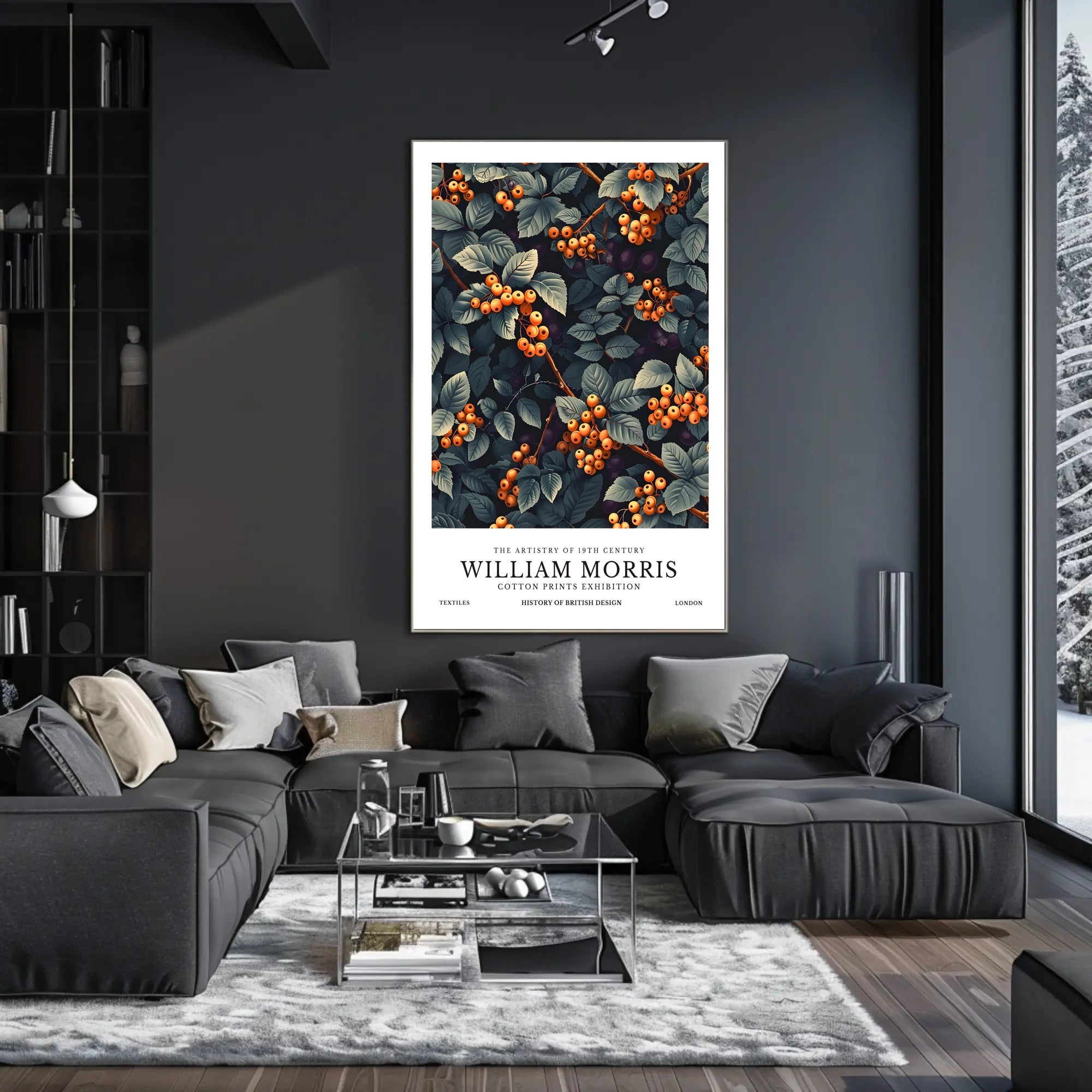 William Morris 19th Century Art Poster