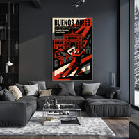 Buenos Aires Highlights Wall Art Print PosterGoat
