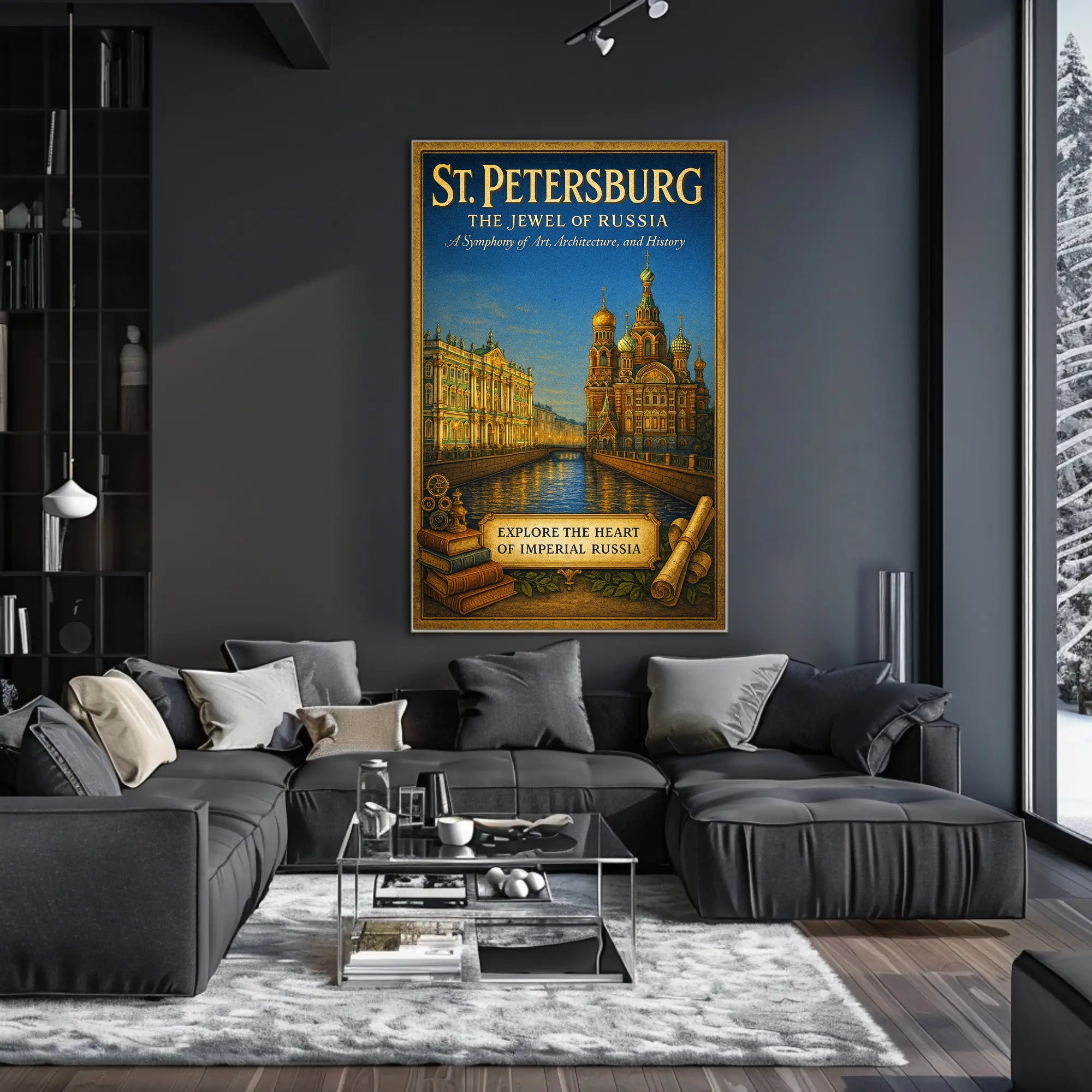 St. Petersburg The Jewel of Russia Poster