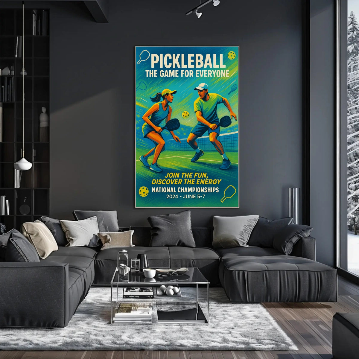 Pickleball National Championships 2024 Poster