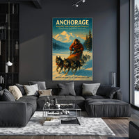 Racing the Northern Trails Poster