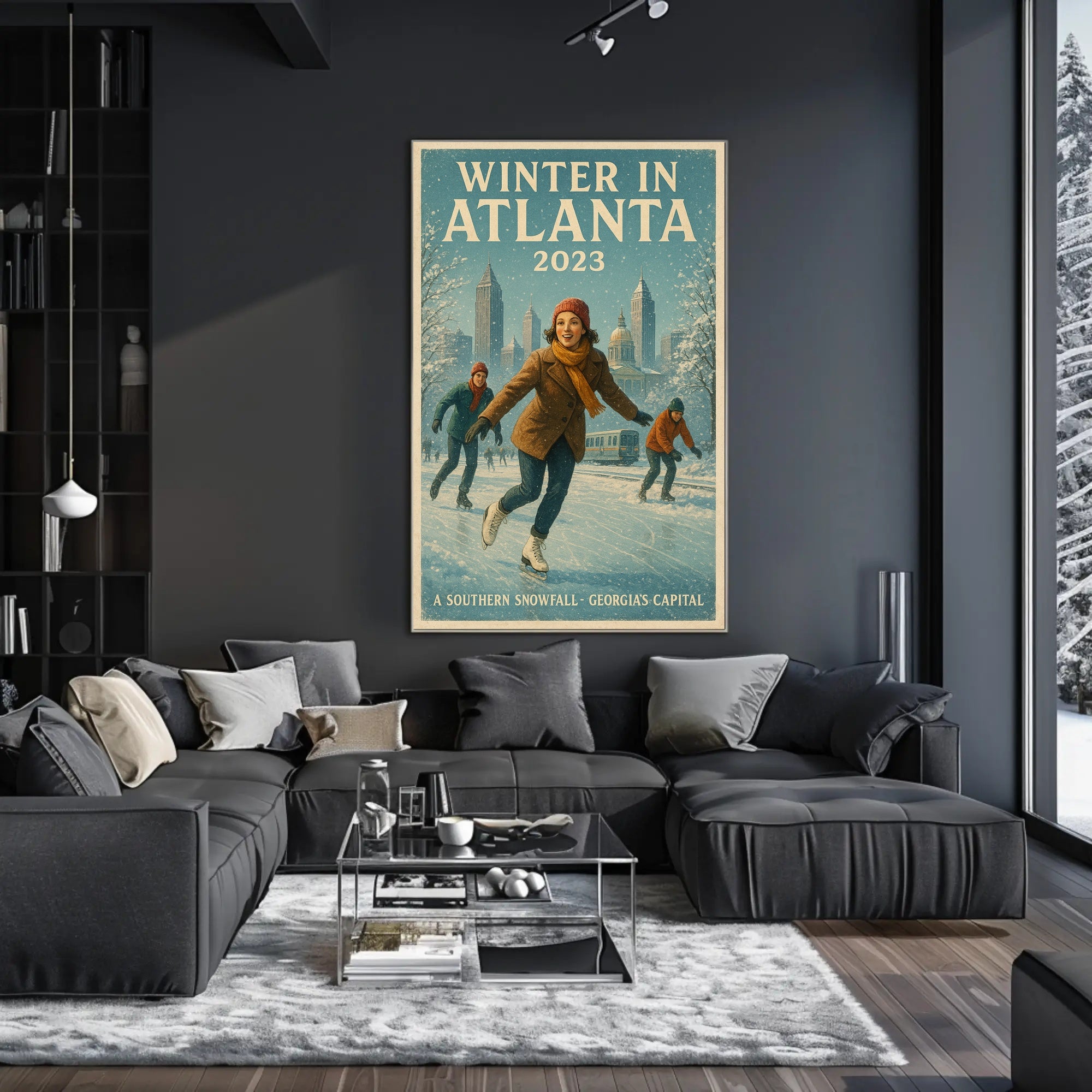 Winter in Atlanta 2023 Poster