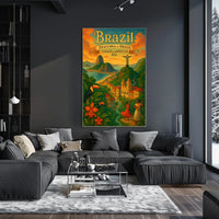 Discover Brazil Poster