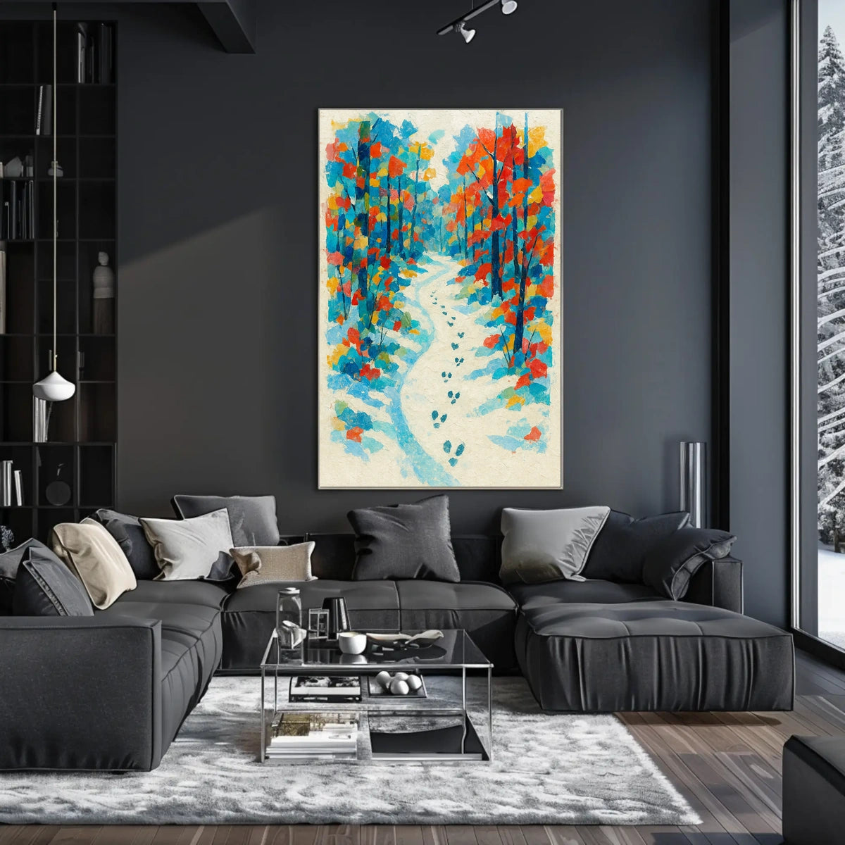 Autumn Pathway Poster