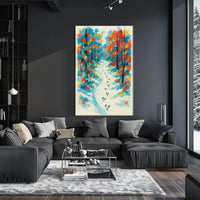 Autumn Pathway Poster