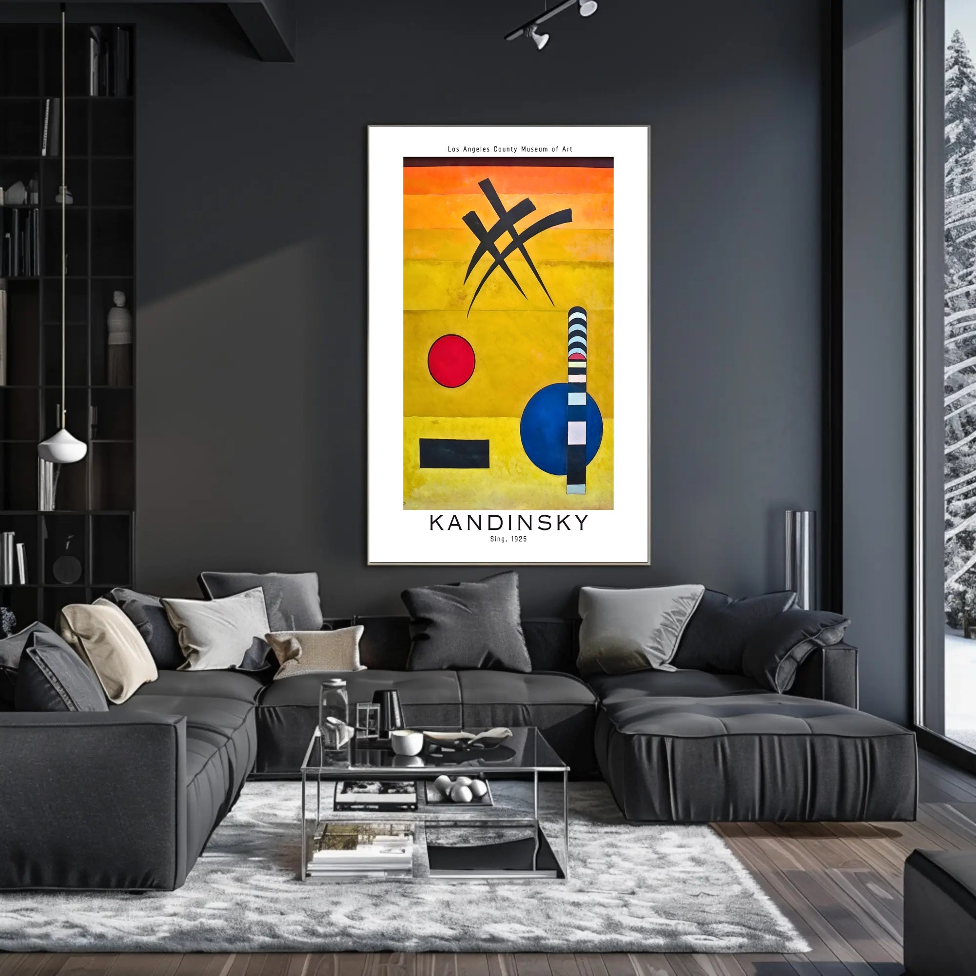 Kandinsky at LACMA Poster