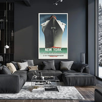 Transatlantic Ocean Liner Poster Vintage Travel Wall Art