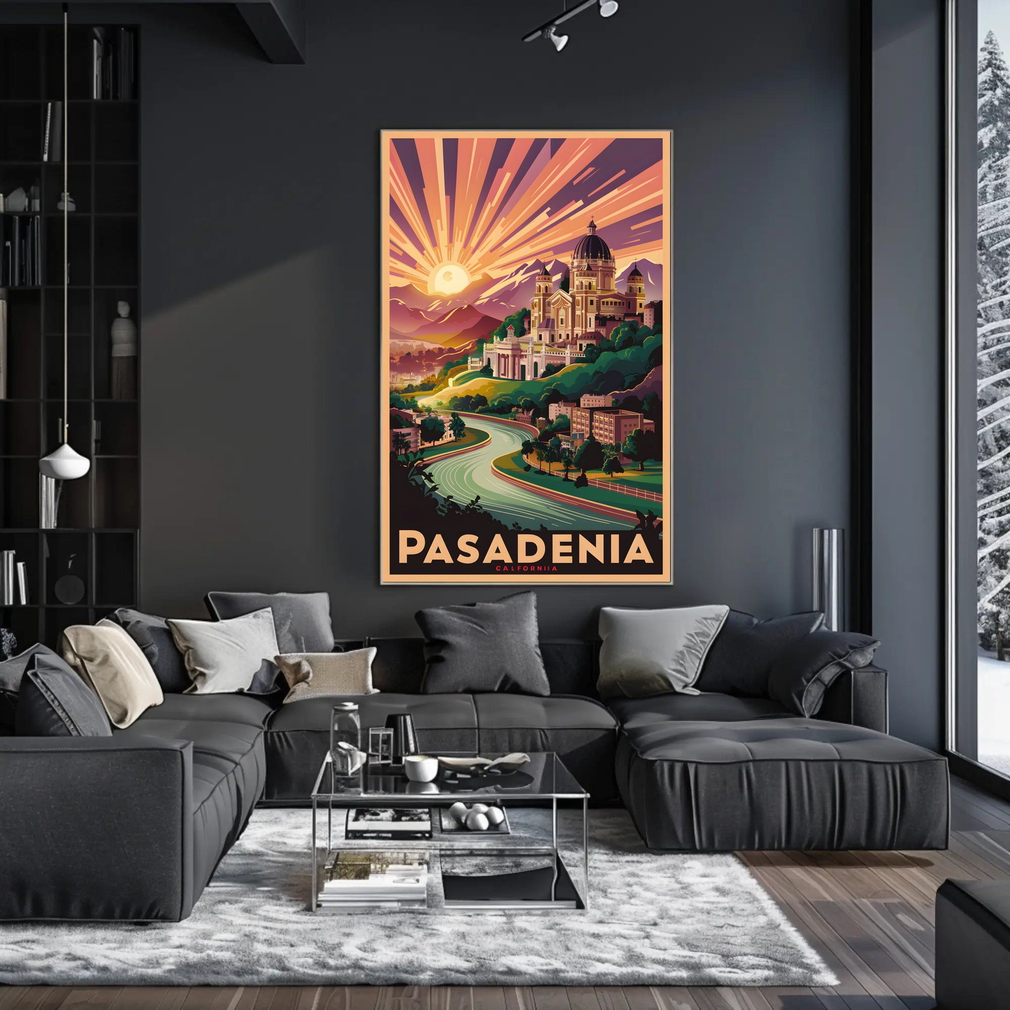 Pasadena Sunrise Poster